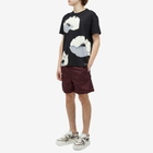 Valentino Men's Icon Logo Swim Shorts in Bordeux