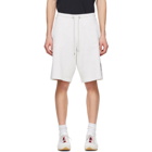 Moncler Grey French Terry Shorts