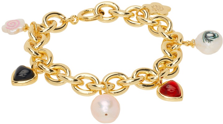 Photo: Sandy Liang Gold Collector Bracelet