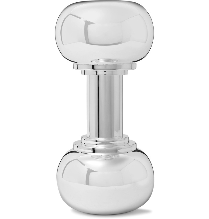 Photo: Asprey - Dumbbell Sterling Silver Cocktail Shaker - Silver