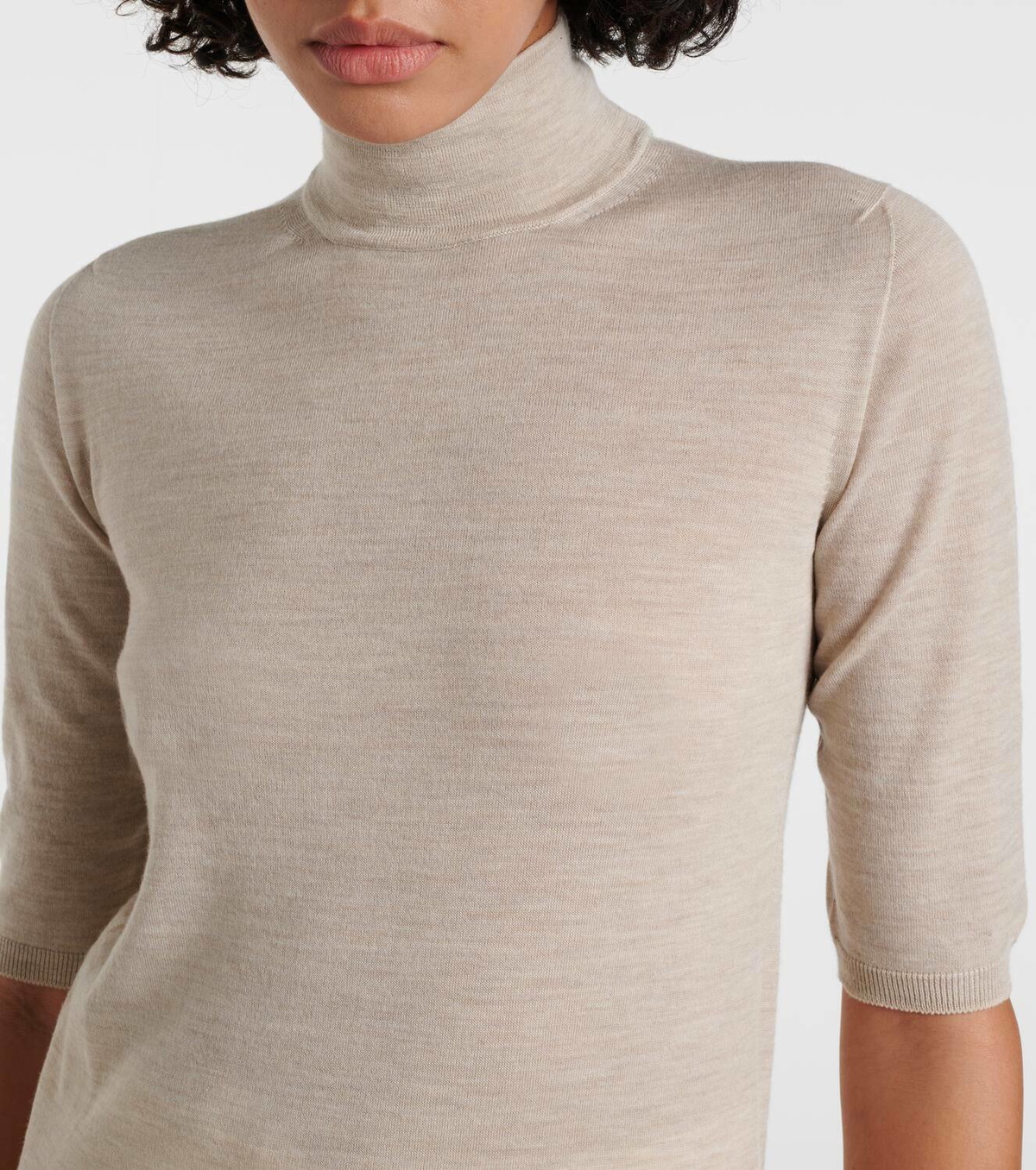 Max Mara Cecina virgin wool turtleneck sweater Max Mara