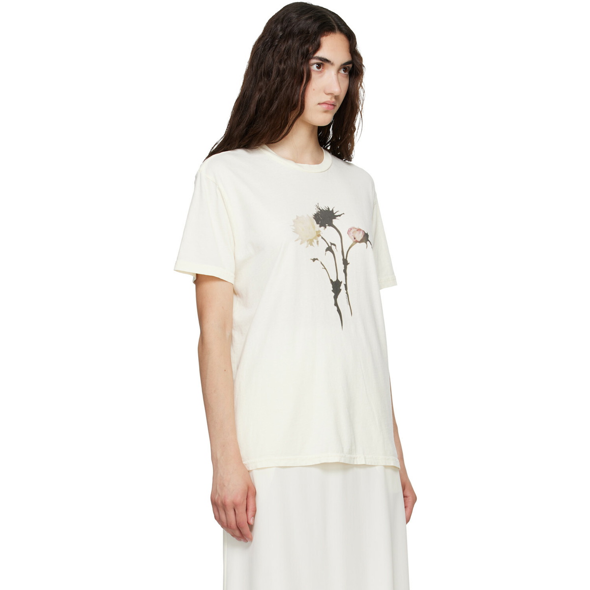 Collina Strada Off-White Graphic T-shirt