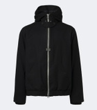 Sacai Hooded wool jacket
