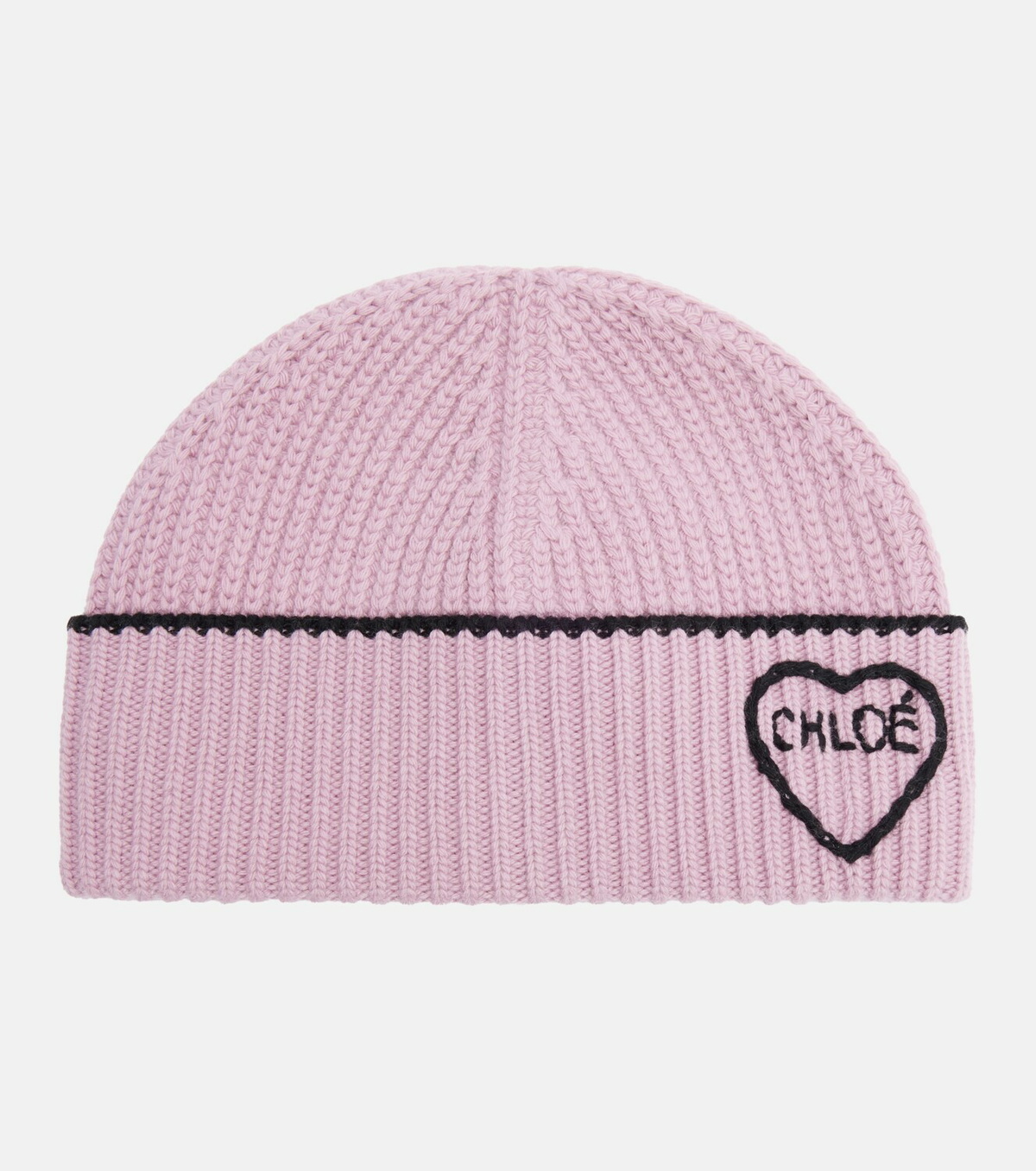 Chloé Chloé Encœur wool and cashmere beanie