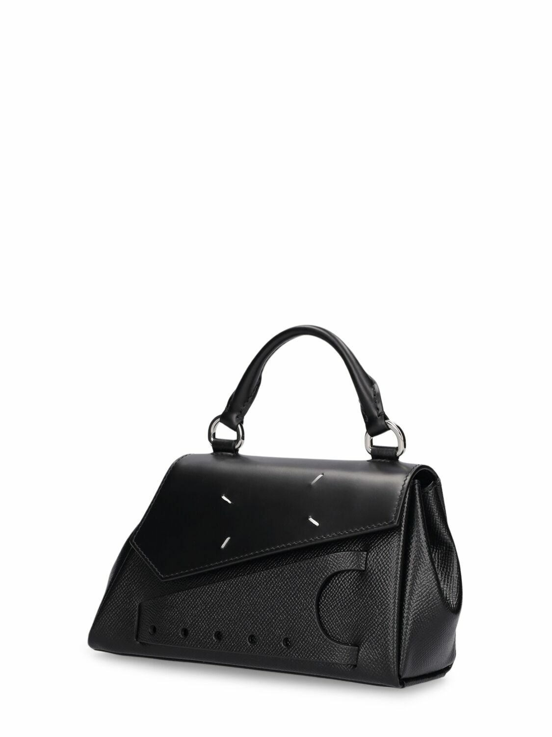 MAISON MARGIELA Micro Asymmetric Snatched Top Handle Bag
