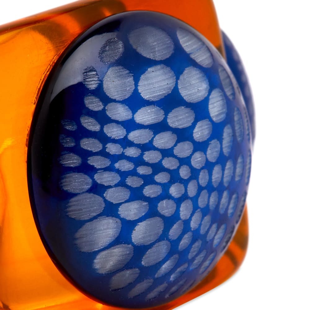 Jean Paul Gaultier Women's La Manso Blue Submarine Ring in