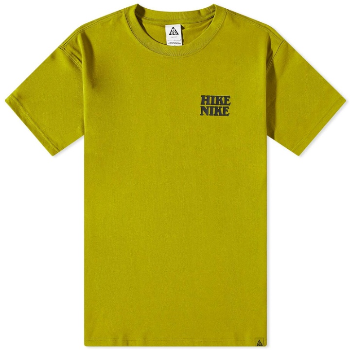 Photo: Nike Men's ACG Hike T-Shirt in Moss