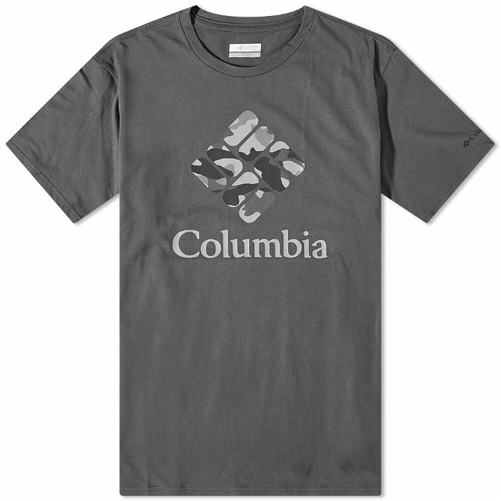 Photo: Columbia Men's Rapid Ridge™ Graphic T-Shirt in Black Camo
