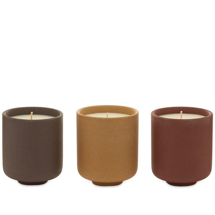 Photo: Ferm Living Sekki Soy Scented Candle - Set of 3