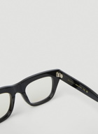 Square Frame Sunglasses in Black