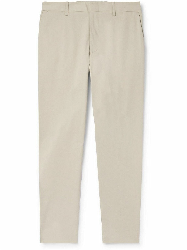 Photo: Paul Smith - Tapered Organic Cotton-Blend Twill Chinos - Neutrals