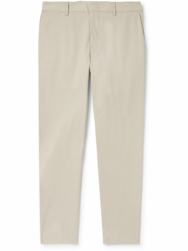 Photo: Paul Smith - Tapered Organic Cotton-Blend Twill Chinos - Neutrals