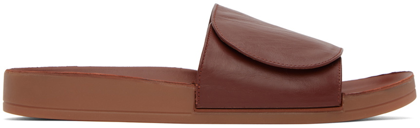 At.Kollektive Brown Isaac Reina Edition Round Sandals
