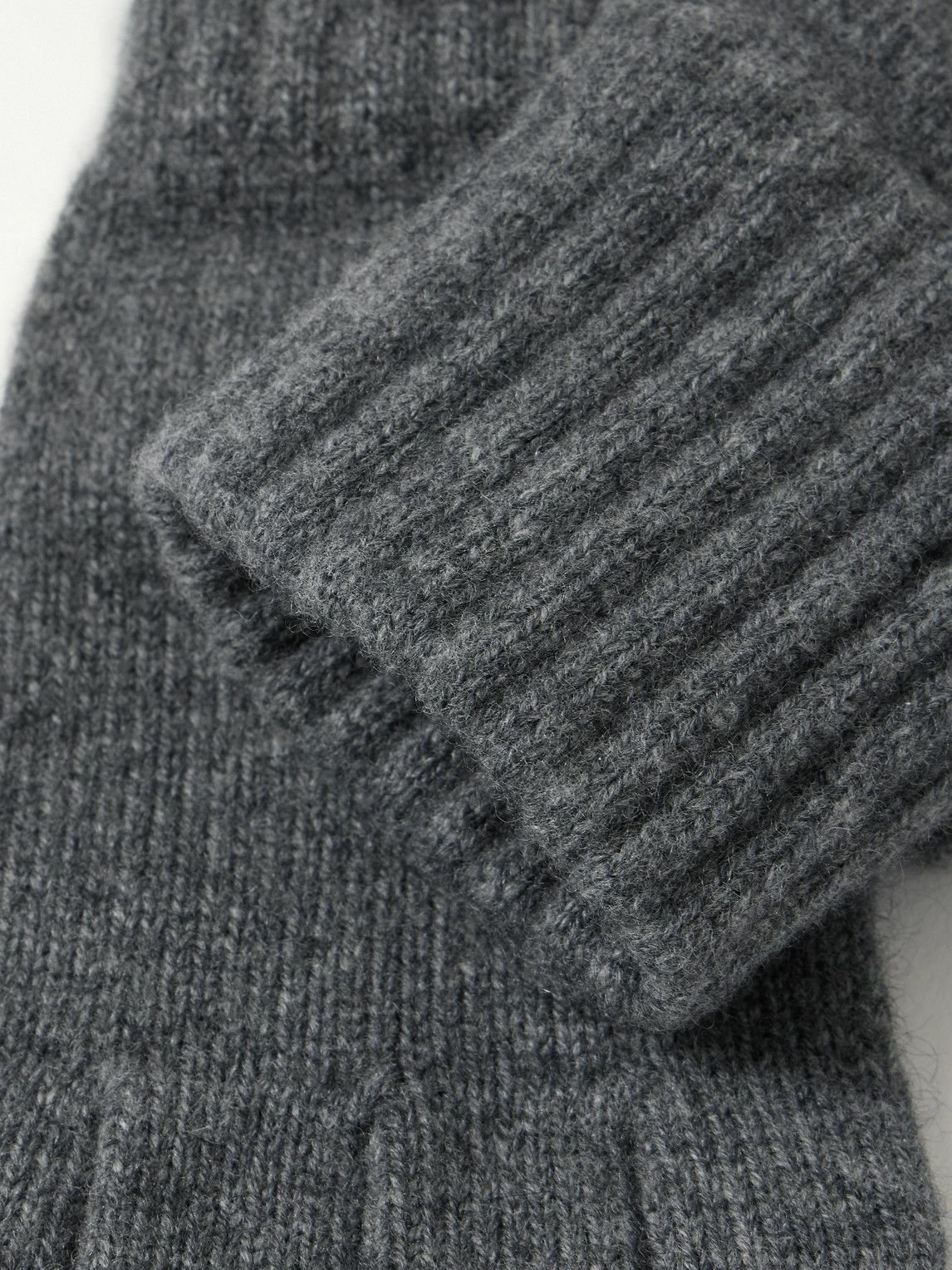 Drake's - Cashmere Fingerless Gloves