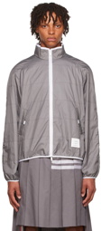 Thom Browne Gray Nylon Jacket