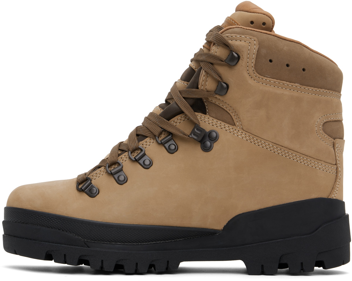 Timberland Beige World Hiker Mid Lace-Up Waterproof Boots