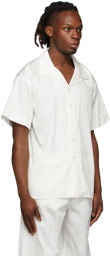 Cleverly Laundry White Short Sleeve Pyjama Shirt