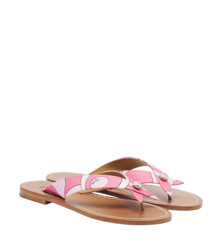 Photo: Pucci Marmo thong sandals