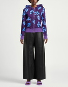 Versace Jeans Couture Womens Sweatshirt in Purple