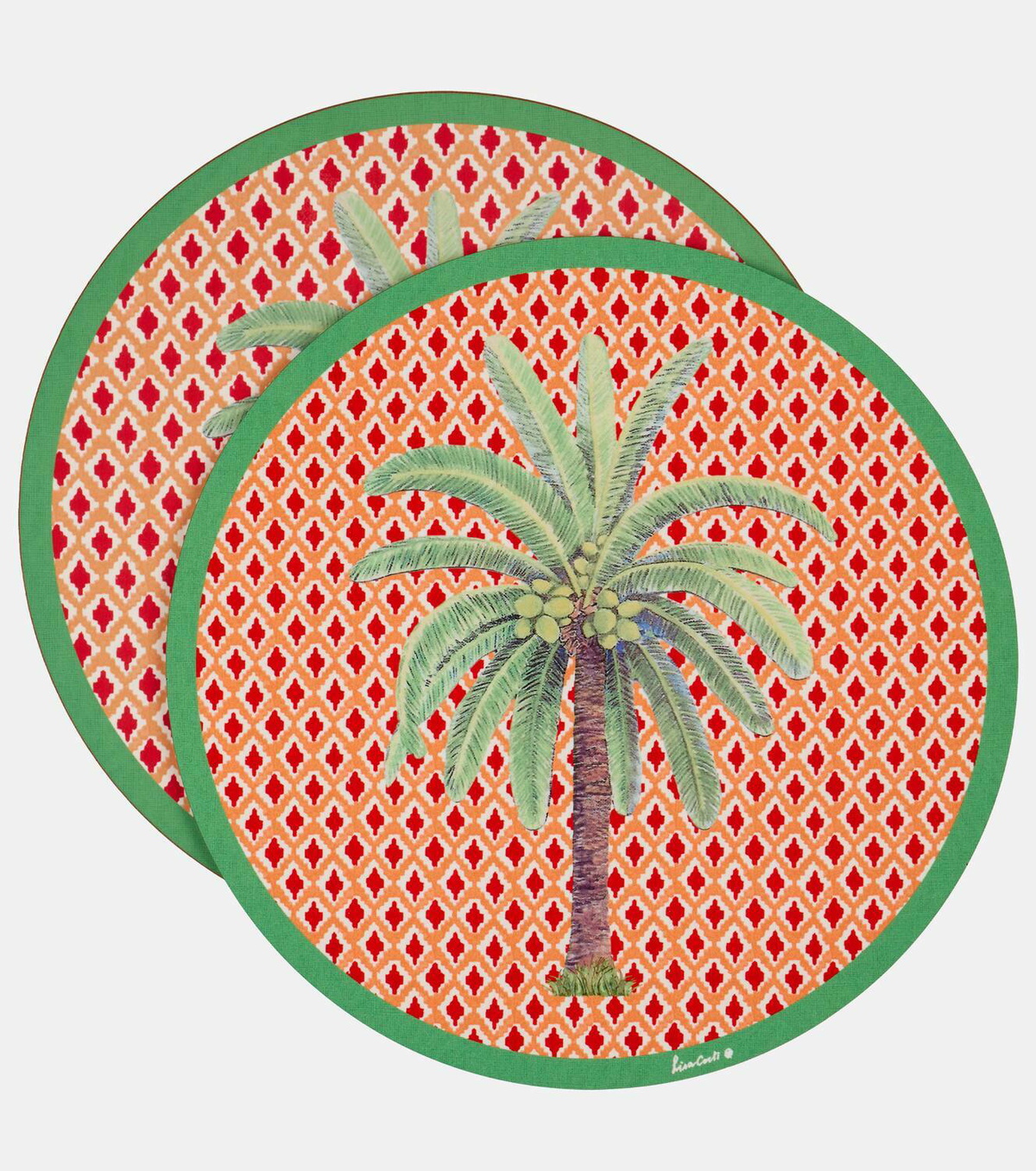 Lisa Corti Hima Palma set of 2 placemats