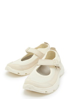 Salomon RX Marie-jeanne Mesh and Nubuck Sneakers Cream