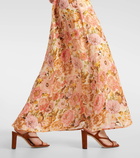 Zimmermann Floral linen maxi dress