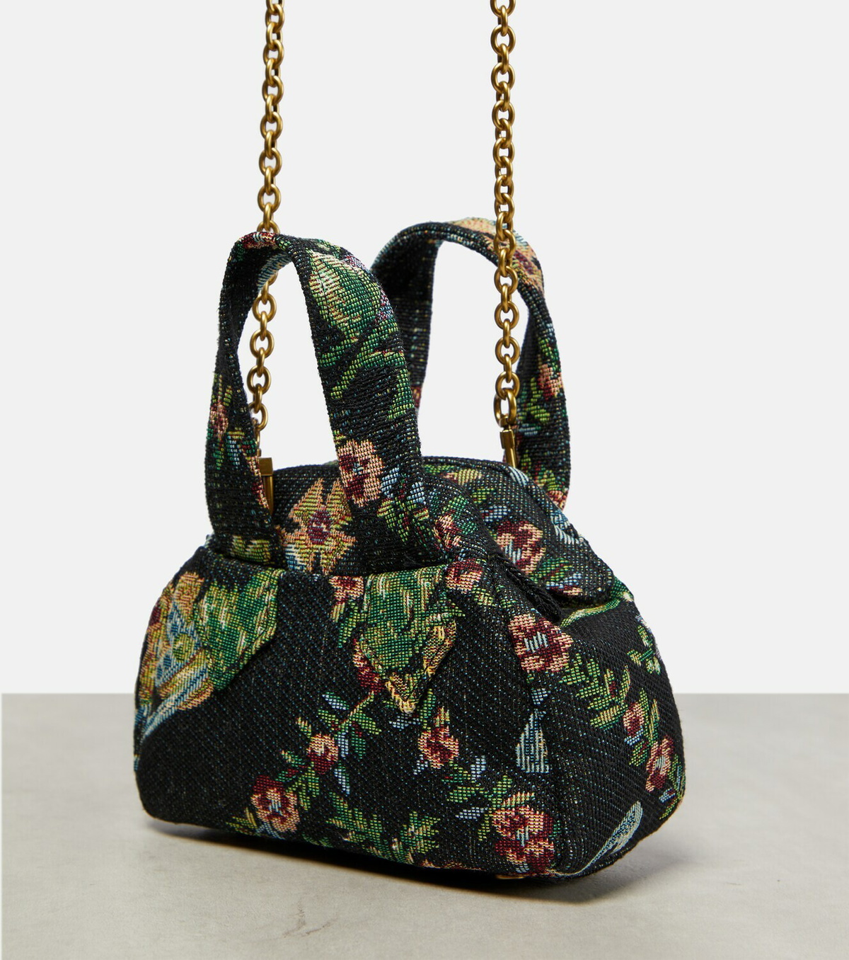 Vivienne Westwood Biogreen Printed Saffiano Leather Handbag