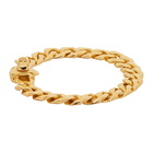 Emanuele Bicocchi Gold Edge Chain Bracelet