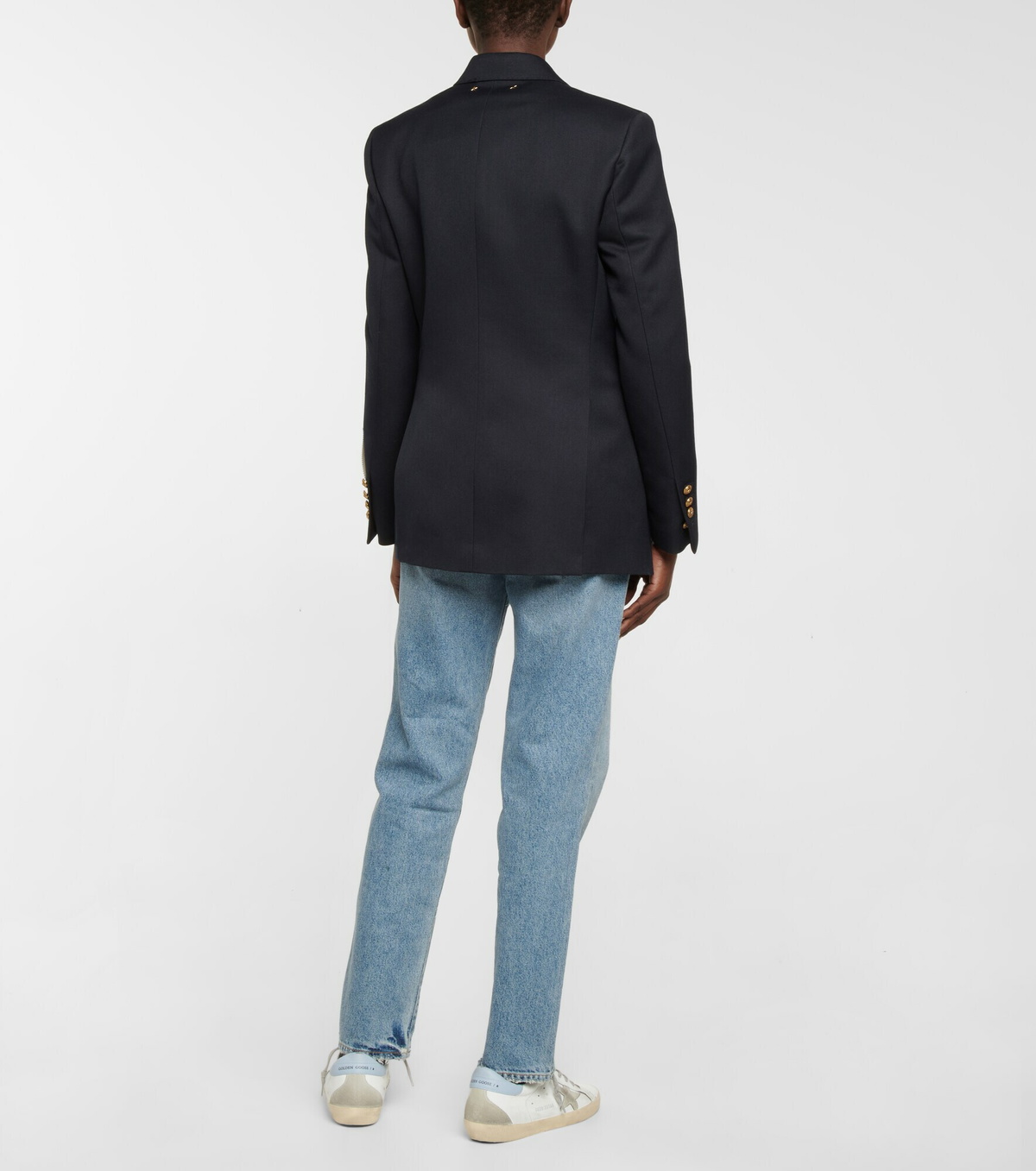 Golden Goose - Golden Collection logo-patch blazer Golden Goose Deluxe Brand