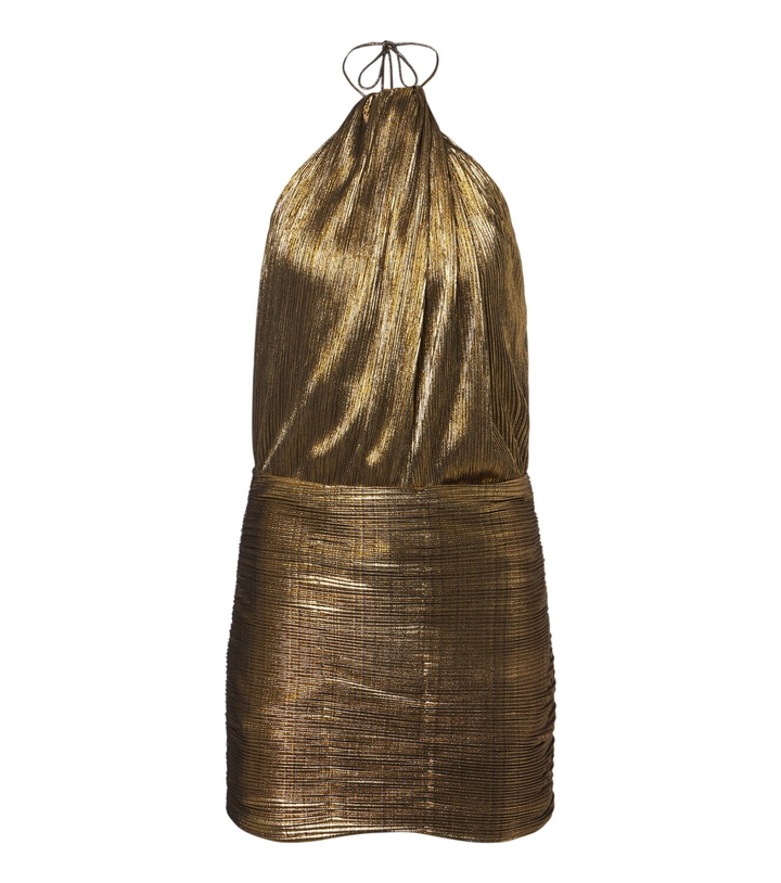 Photo: Retrofête Lavinia halterneck minidress