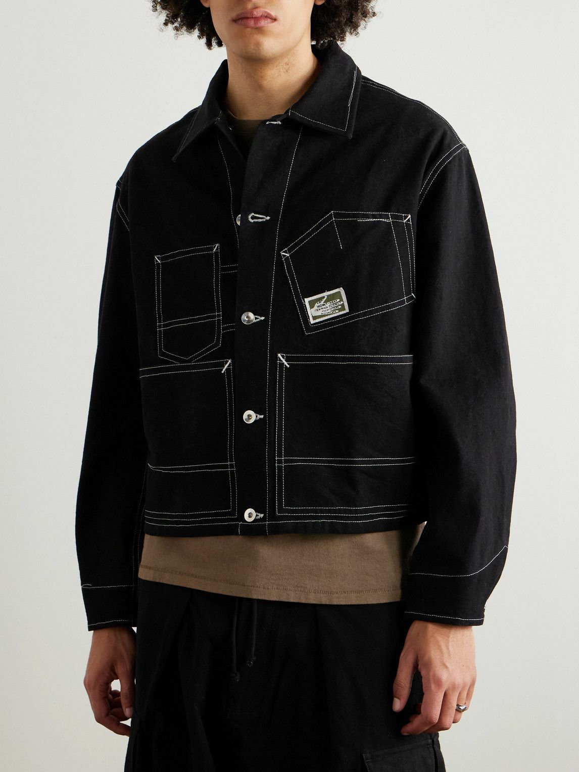 Story mfg. - Wonky-Wear Station Organic Cotton-Canvas Jacket