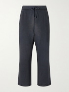 A.PRESSE - Straight-Leg Cotton-Jersey Sweatpants - Black