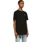 Off-White Black Chest Embroidered Logo T-Shirt