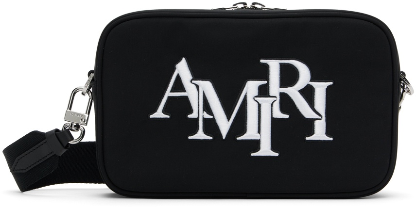 Photo: AMIRI Black Large Staggered Camera Bag