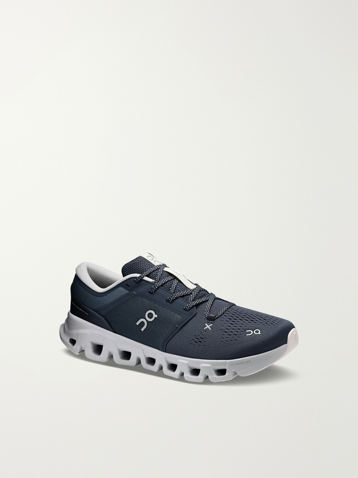 On - Cloud X 5 Rubber-Trimmed Mesh Slip-On Sneakers - Blue