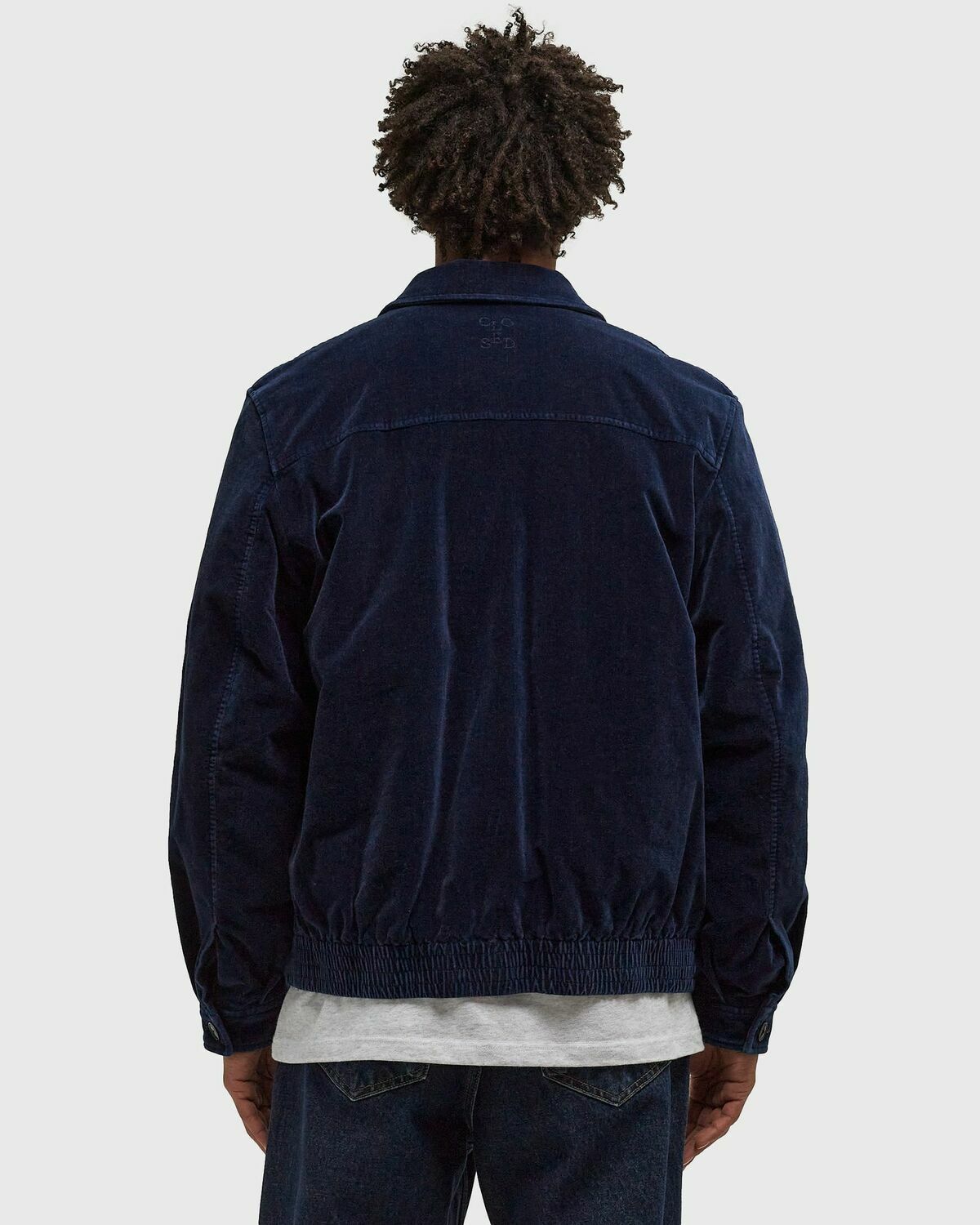 CLOSED VARSITY BLOUSON Blue Mens Overshirt