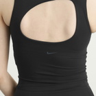 Nike Women's Zenvy Dri-Fit Tank Top in Black/Cool Grey