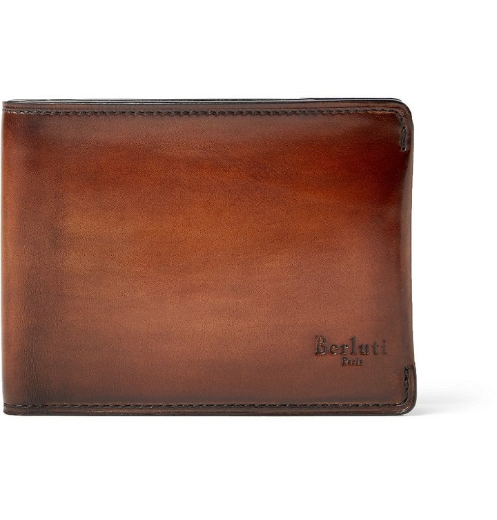 Photo: Berluti - Leather Billfold Wallet - Men - Brown