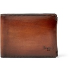 Berluti - Leather Billfold Wallet - Men - Brown