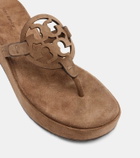 Tory Burch Miller 25 suede thong sandals