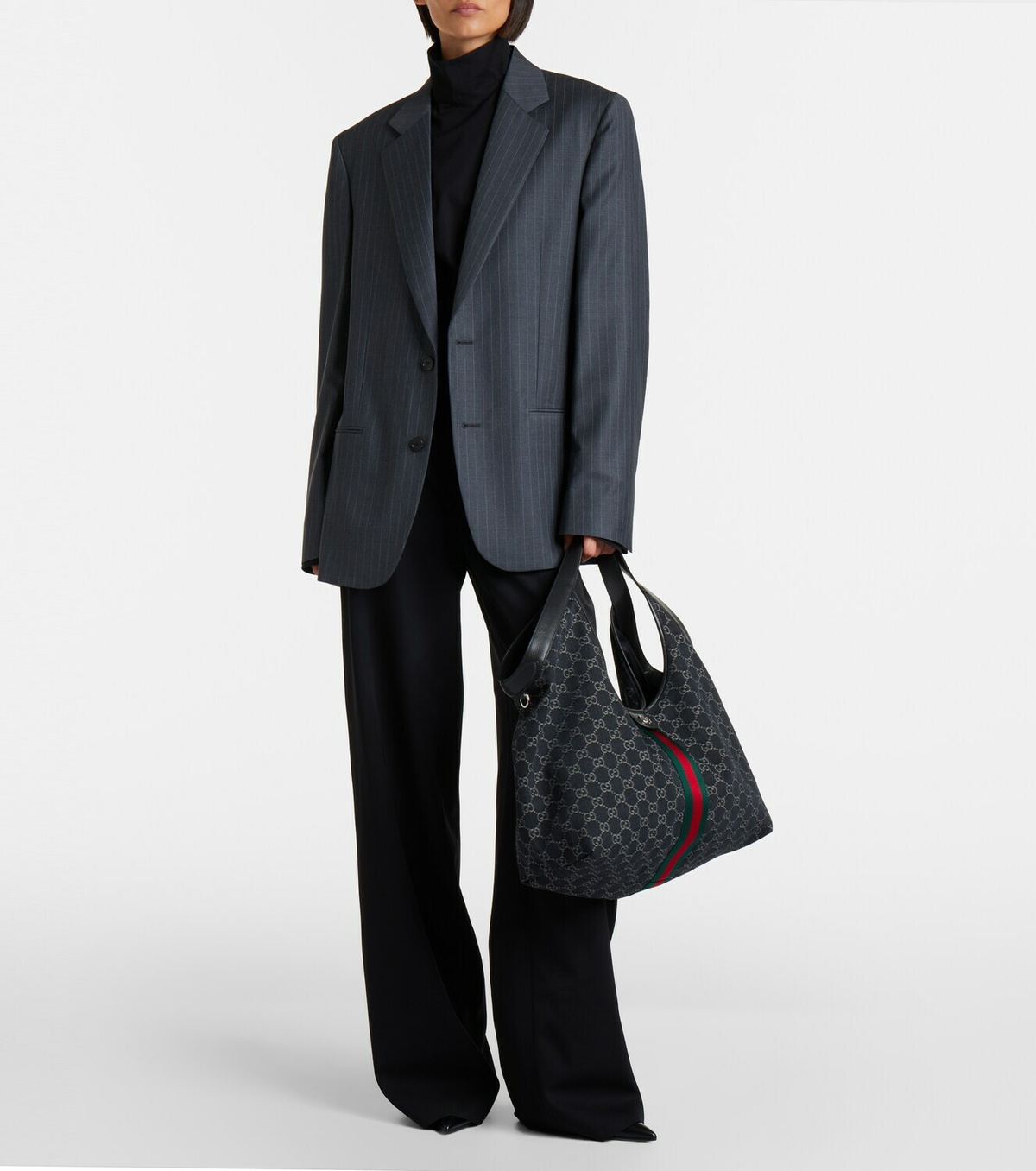 Gucci Gucci Giglio Large GG Canvas tote bag