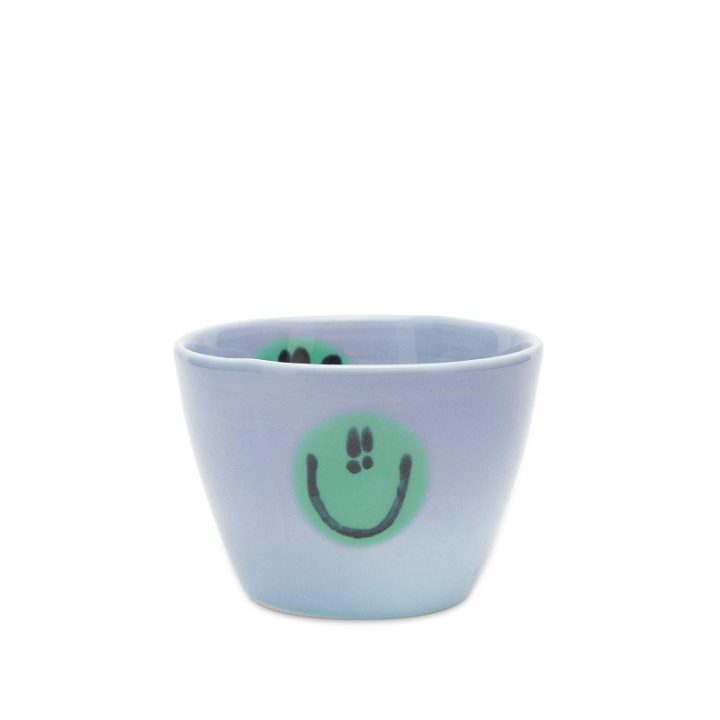 Photo: Frizbee Ceramics Supper Cup in Blue Alien