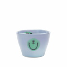 Frizbee Ceramics Supper Cup in Blue Alien