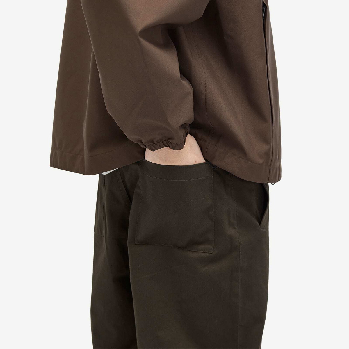GR10K Men's Folded Cotton Drill Pant in Soil Brown GR10K