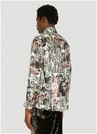 x Tom of Finland Graphic Print Shirt in White