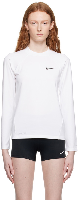 Photo: Nike White Hydroguard Cover Up