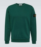 Stone Island Logo cotton sweatshirt