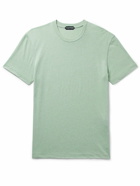 TOM FORD - Cotton-Blend Jersey T-Shirt - Green