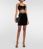 Tom Ford - Floral tulle devoré bralette