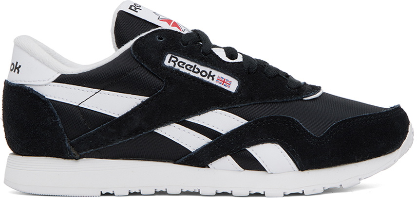 Reebok Classics Black Classic Nylon Sneakers Reebok Classics